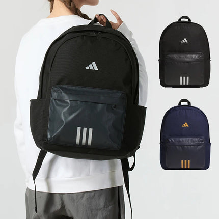 Adidas Backpack Men Women Casual Sports Bag Large Capacity Travel Laptop Bag Lightweight Waterproof for Daily Us