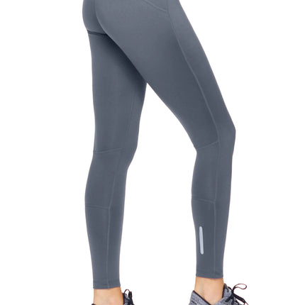 Women's Mid-Rise Zip Pocket Full Length Leggings
