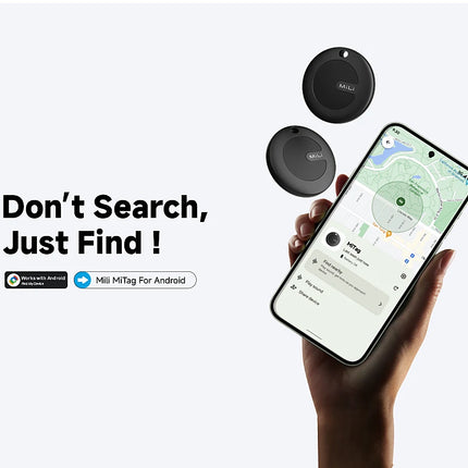MiLi Tracker Device For google Find My Tracking iTag Bluetooth Locator Anti-Lost Device Smart Bluetooth Tracker Android System