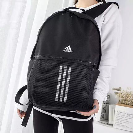 Adidas Backpack Men Women Casual Sports Bag Large Capacity Travel Laptop Bag Lightweight Waterproof for Daily Us