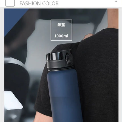 650ml BPA-Free Waterproof Sports Water Bottle Portable High-Quality Travel Shaker for Hiking Favorite Protein Drink Bottle