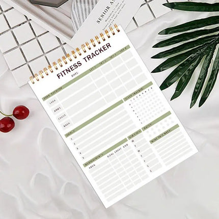 Workout Tracking Journal Fitness Journal Workout Planner Sturdy Nutrition & Workout Planner For Women & Men To Track Gym & Home