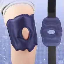 Reusable Nylon Gel Knee Pack for Hot/Cold Therapy, Easing Discomfort and Aiding Foot Relaxation