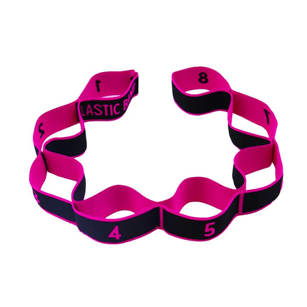 Resistance Band Yoga Auxiliary Stretching Belt Adult Latin Training Elastic Bands Beginner Pilates Dance Loop Fitness Tension