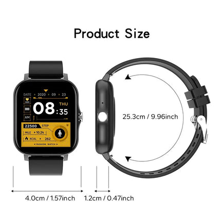 2025 Smart Watch 1.44'' Inch Color Screen Bluetooth Call Heart Rate/Blood Oxygen/Pressure Monitoring Smartwatch For Women Men