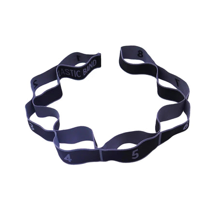 Resistance Band Yoga Auxiliary Stretching Belt Adult Latin Training Elastic Bands Beginner Pilates Dance Loop Fitness Tension
