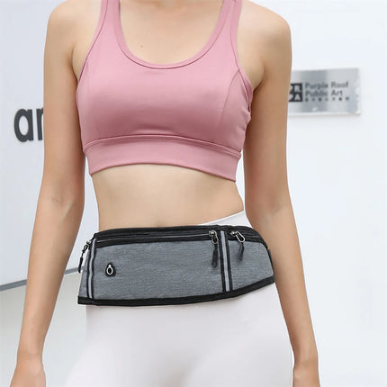 Running Belt Waist Bag for Cell Phone Sports Fanny Pack Waterproof Men Women Jogging Gym Bags Pouch