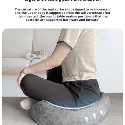Cushion-Floor Pillow For Women Large Comfortable Meditation Cushion Foam Floor Cushion Seating For Adults-Premium Yoga Pillow
