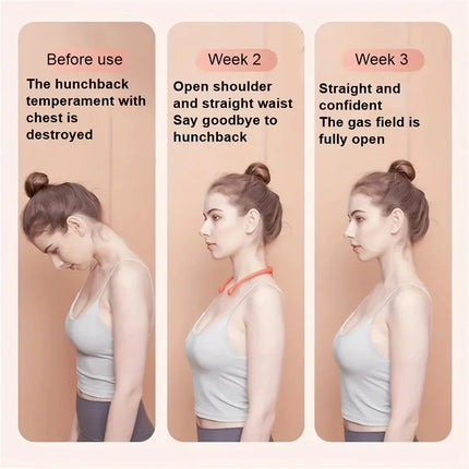 Smart Posture Corrector Miicro Vibration Posture Training Reminder Sensor Back Posture Neck Hump Corrector for Adult Kids