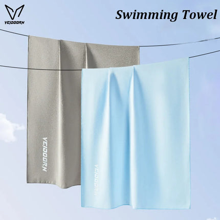 Quick Dry Swim Towel Super Absorbent Sports Towel for Swimming Gym Beach Lightweight Compact Fast Drying Microfiber Large Towel