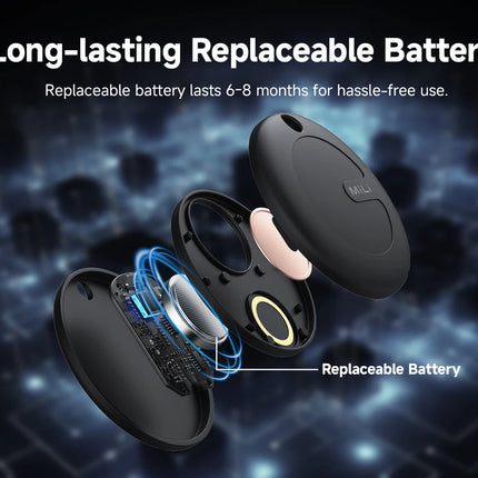 MiLi Tracker Device For google Find My Tracking iTag Bluetooth Locator Anti-Lost Device Smart Bluetooth Tracker Android System