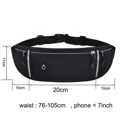 Running Belt Waist Bag for Cell Phone Sports Fanny Pack Waterproof Men Women Jogging Gym Bags Pouch