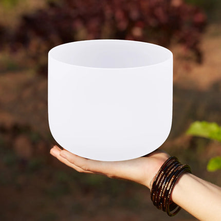 8 In Crystal Music bowl Meditation Therapy Sound Healing Bath Singing Bowl Pressure Release Yoga Spa Accompaniment