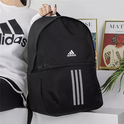 Adidas Backpack Men Women Casual Sports Bag Large Capacity Travel Laptop Bag Lightweight Waterproof for Daily Us