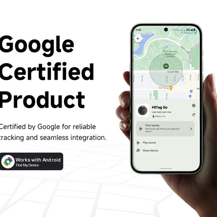 MiLi Tracker Device For google Find My Tracking iTag Bluetooth Locator Anti-Lost Device Smart Bluetooth Tracker Android System