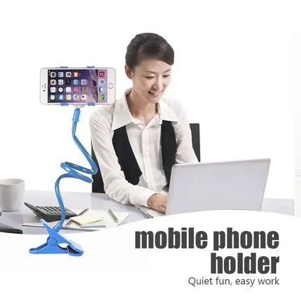 360 Clip Mobile Phone Holder Stand Portable Flexible Lazy Bed Desktop Bracket Smartphones Desk Bed Mount Stand Base Support 70cm
