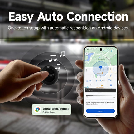 MiLi Tracker Device For google Find My Tracking iTag Bluetooth Locator Anti-Lost Device Smart Bluetooth Tracker Android System