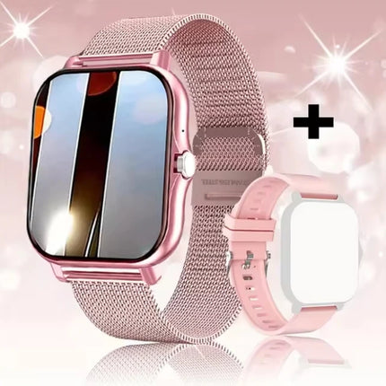 2025 Smart Watch 1.44'' Inch Color Screen Bluetooth Call Heart Rate/Blood Oxygen/Pressure Monitoring Smartwatch For Women Men