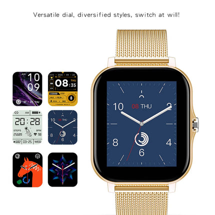 2025 Smart Watch 1.44'' Inch Color Screen Bluetooth Call Heart Rate/Blood Oxygen/Pressure Monitoring Smartwatch For Women Men