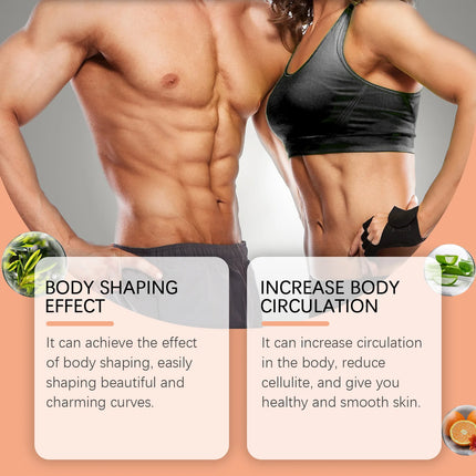 Fat Burning Shaping Cream Improve Sagging Skin Increase Elasticity Anti Cellulite Slimming Strengthen Belly Muscle Firming Gel
