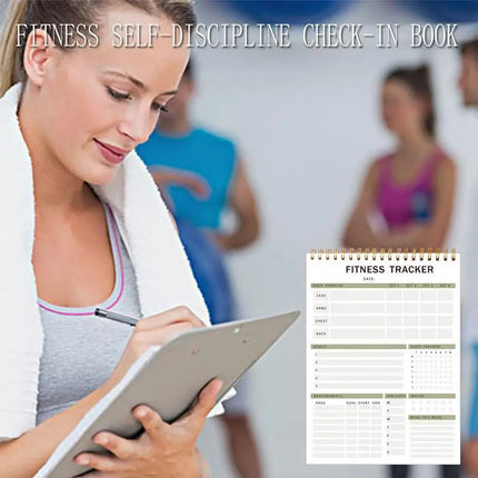 Workout Tracking Journal Fitness Journal Workout Planner Sturdy Nutrition & Workout Planner For Women & Men To Track Gym & Home